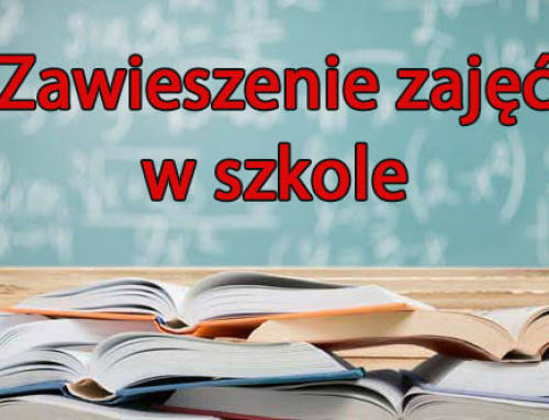 Zawieszenie zajęć 19-20.09.2024 r.