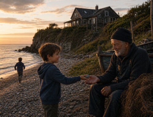 ***Na małym klifie…